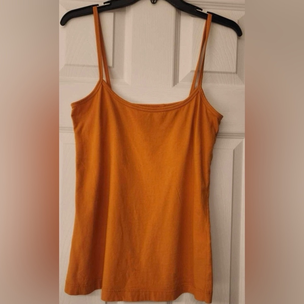 Johnny Was Women’s Orange Cotton Tank Top Size Small - Picture 8 of 8